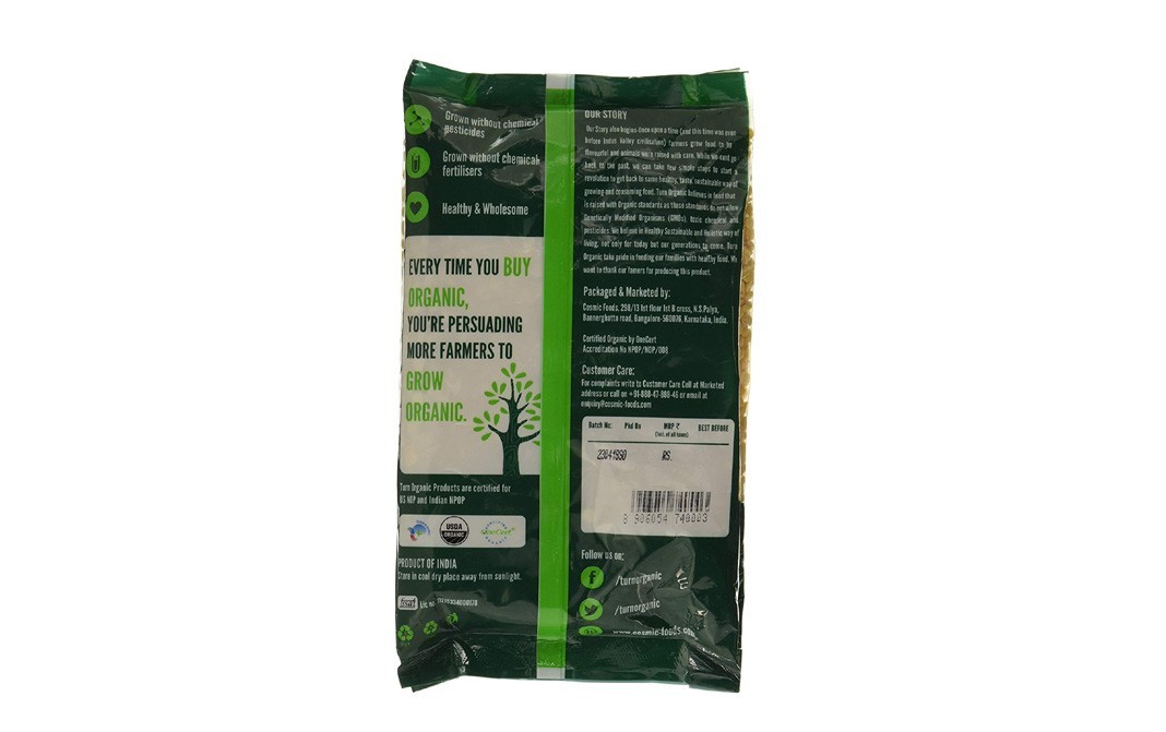 Turn Organic Tur Dal (Arhar)    Pack  500 grams